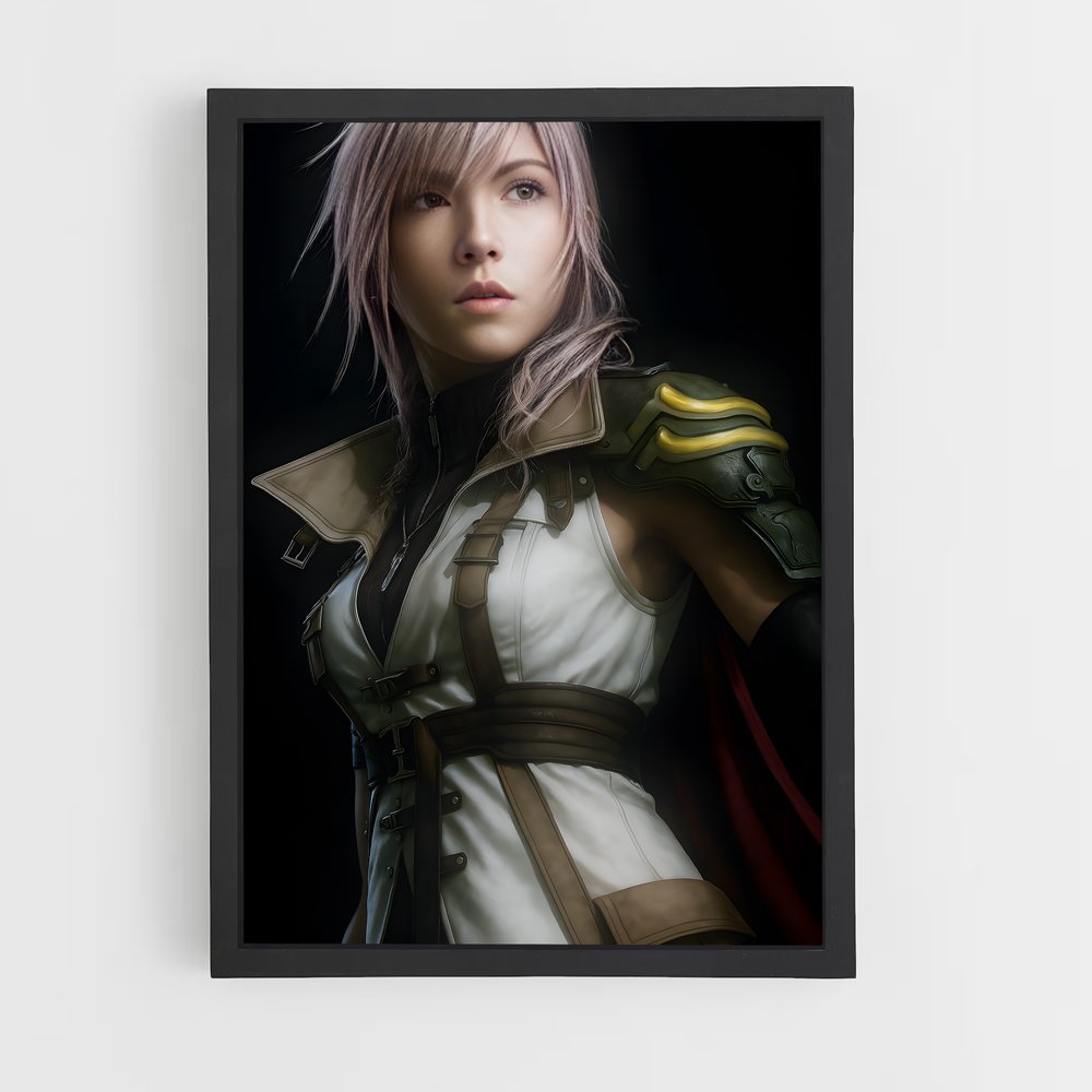 Poster Pink Lightning – affiche Final Fantasy (vue 2)